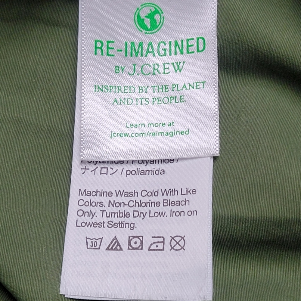 J.crew Relaxed Perfect Lightweight Jacket In Laurel Green Size Small. - Picture 12 of 13